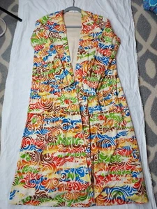 LuLaRoe Sweater Womens Small Sarah Sara Cardigan Long Robe Duster Beach Vibes - Picture 1 of 7