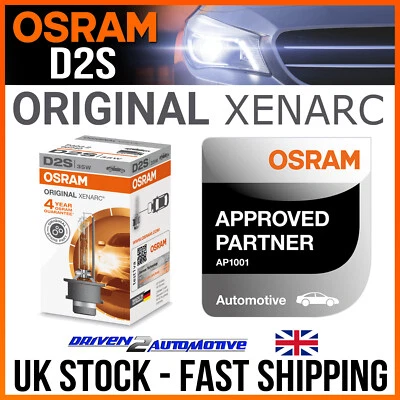 1x OSRAM D2S ORIGINAL FACTORY BULB REPLACEMENT 12V 35W 66240 - Image 1 of 4