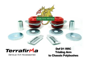 Terrafirma Land Rover Defender D1 RRC Braccio Trailing Telaio Polybush TF1004 - Foto 1 di 1