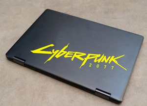Calcomanía de vinilo Cyberpunk inspirada en corte - Imagen 1 de 4