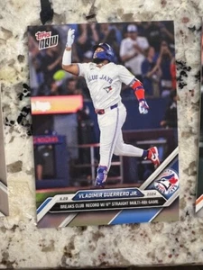 2024 TOPPS NOW CARD TORONTO BLUE JAYS VLADIMIR GUERRERO JR #361 BREAKS RECORD - Picture 1 of 1