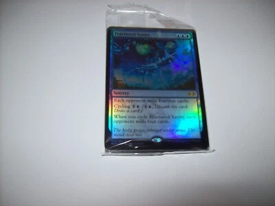 Fractured Sanity Sealed Foil Prerelease  MTG NM Modern Horizons 2 Free Shipping - Image 1 of 2