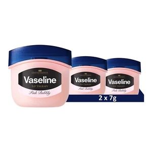Vaselina Lip Therapy Pink Bubbly | Balsamo Labbra Nutriente (Confezione da 2) - Foto 1 di 7