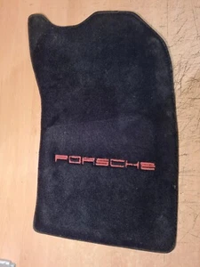 Alfombrilla (s) Porsche con inscripción negra roja - Imagen 1 de 6