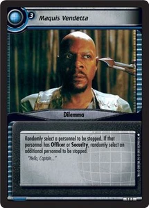 Star Trek CCG 2E Dangerous Missions Marquis Vendetta FOIL 9R3 - Picture 1 of 1