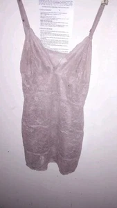 Samantha Chang Lace Women's Sexy Lingerie Chemise Slip Dress Mauve Retails $140 - Picture 1 of 5