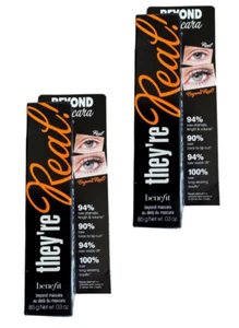 Benefit Full Size They're Real! Mascara 8.5g/0.3oz Nib Full Size 2 Pack - Picture 1 of 4