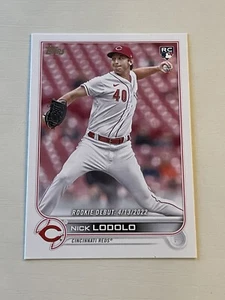 Nick Lodolo Rookie Card 2022 Topps Update #249 Cincinnati Reds Baseball (QTY) - Bild 1 von 2