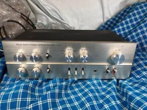LUXMAN SQ707 Integrated Amplifier Rare, tested, works great, good condition F/S - Picture 1 of 7