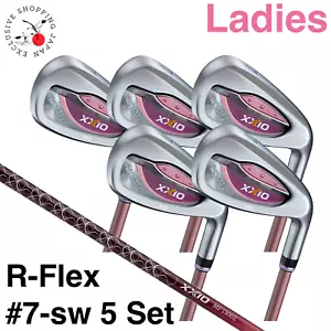 Dunlop XXIO 13 Bordeaux Ladies Iron 7-sw 5 Set MP1300L Graphite Shaft R Flex MTO - Picture 1 of 11