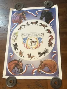 1989 Poster für The American Morgan Horse Bicentennial, 22 x 32 - Bild 1 von 9