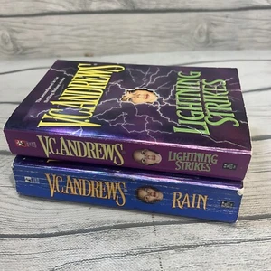 VC Andrews HUDSON Series LOT 2 Rain Eye of the Storm Lightning Strikes - Picture 1 of 4