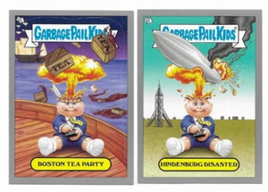 2012 Garbage Pail Kids BNS 1 Adam Bomb Through History lot 2/10 SILVER parallel - Picture 1 of 1