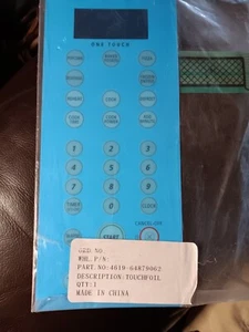 Whirlpool Microwave 4619-648-79062 Control Panel TouchPad - Picture 1 of 4