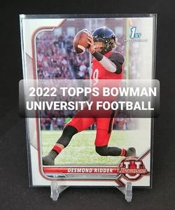 2021-22 Bowman University Football Finish Your Set!!! YOU Pick!!! - Picture 1 of 30