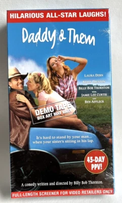 Daddy & Them: Billy Bob Thornton Jamie Lee Curtis VHS Demo/Screener Tape New - Image 1 of 4