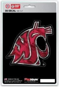 Fanmats Washington State Cougars 3D Decal - Foto 1 di 1