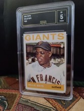WILLIE MAYS 1964 Topps #150 GMA 5 Well Centered. 