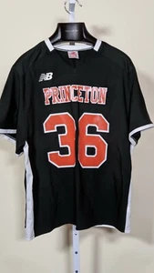 Princeton University Tigers New Balance Lacrosse Running Track Official Jersey L - Picture 1 of 3