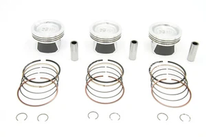 1.2 3 Cilindro VW Seat Skoda Polo Pistone Set 77,01 + 0,50 03D107065F Awy BBM - Imagen 1 de 2