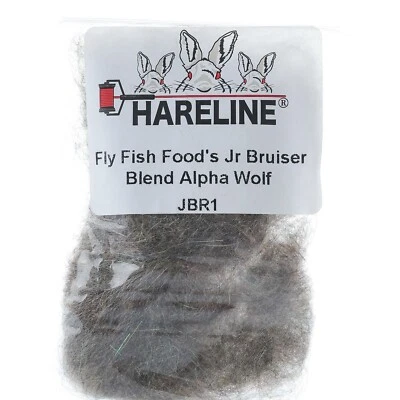 HARELINE DUBBIN, INC. Hareline Fly Fish Food's Jr. Bruiser Blend - Alpha Wolf