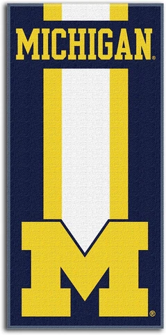Northwest NCAA Michigan Wolverines  Beach Towel,  30 x 60-inch Cover