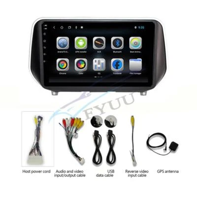 10'' Android 10.0 Car Radio Stereo GPS Wifi FM Fit For HYUNDAI Santa Fe 2018-20 - Image 1 of 4