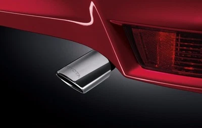 TOYOTA YARIS 2014-2015 Genuine exhaust end tail pipes trim Stainless steel Foto 1 de 2