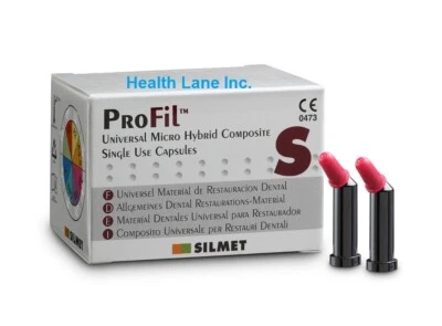 Silmet ProFil Dental Micro Hybrid Composite Compules Unidose All Shades Box/20