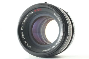 [ Excellent+++++ 　]Canon FD 50mm f/1.4 S.S.C. SSC MF Standard Prime Lens   Japan - Picture 1 of 7