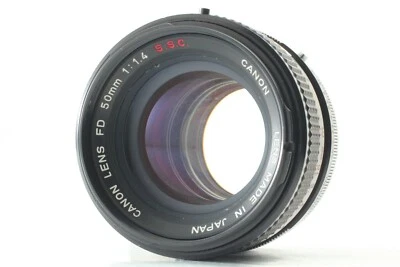 [ Excellent+++++ 　]Canon FD 50mm f/1.4 S.S.C. SSC MF Standard Prime Lens   Japan - Image 1 of 4