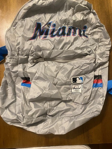 Herschel Miami Marlins Packable Daypack Herschel Book bag Cover