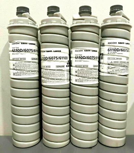 Genuine Ricoh Savin Lanier 6110D Toner 4Pk. EDP# 841332 - Photo 1/1