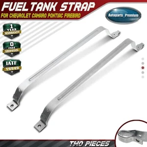 Set of 2 Fuel Tank Strap for Chevrolet Camaro Pontiac Firebird 1967 1968 1969 - Picture 1 of 8