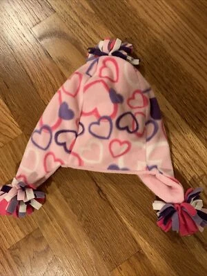 NUEVO Sombrero polar para niñas pequeñas de The Children’s Place - Corazones - Talla L (2-4) Foto 1 de 4