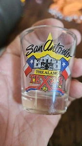 San Antonio Alamo Souvenir Shot Glass Texas USA 2oz - Picture 1 of 1