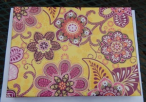 Vera Bradley Schreibwaren-Set in Bali Gold - Neu mit Etikett/Neu im Karton & Rauchfreier Haushalt - Bild 1 von 4