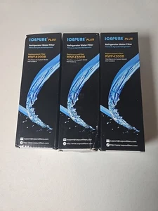 3 Pack -  IcePure Plus Refrigerator Water Filters Replacement RWF4700B - Picture 1 of 2