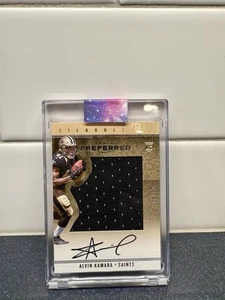 Panini Preferred 2017 - Rookie Silhouettes Alvin Kamara #83/99 (AU, MEM, RC) - Imagen 1 de 2