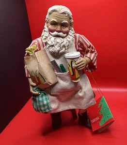 Vtg 1999 McDonald’s Possible Dreams Santa Claus Working Up An Appetite Christmas - Bild 1 von 10