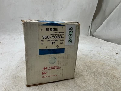 Transformador de control Hammond MT350MLI 350VA 50/60Hz 1 por pedido Foto 1 de 4