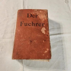 Der Fuehrer Hitlers Rise To Power Konrad Heiden Hardcover 1944 Boston socialism - Imagen 1 de 3
