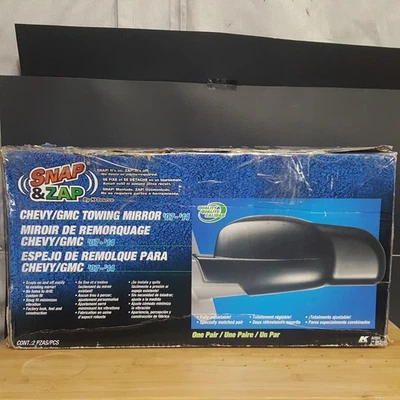 Juego de espejos retrovisores de remolque a presión K Source 07-14 Silverado/Tahoe/Suburban/Sierra/Yukon Foto 1 de 4