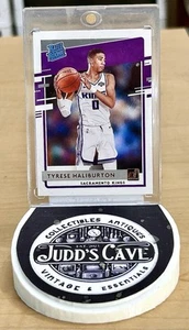 🚨2020-21 Panini Donruss Tyrese Halliburton Rated Rookie RC #231 Kings / Pacers - Bild 1 von 2