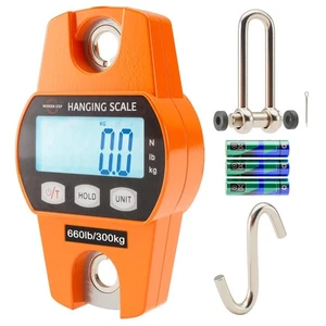 Robuste wasserdichte digitale Hängewaage - 660 Pfund für Angeln, Jagen & mehr - Bild 1 von 9