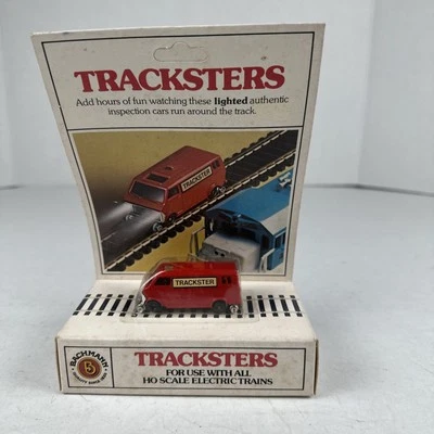 Bachmann HO 1304 Tracksters Red Chevy Van - Image 1 of 4