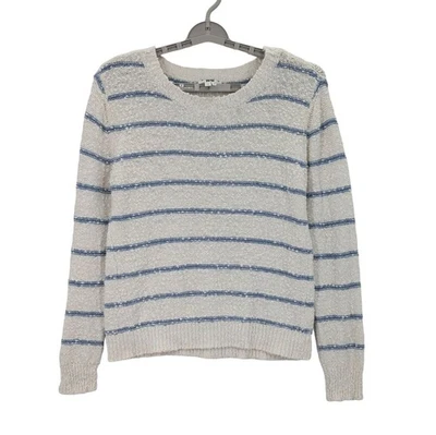 Suéter Paige Tejido Mujer Talla XS Pullover a Rayas Texturizado Náutico Preppy Acogedor Foto 1 de 4
