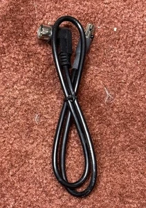 Mini Din 6 Pin Black Cable Short Male Male Minidin Accordion Control Wireless - Afbeelding 1 van 5