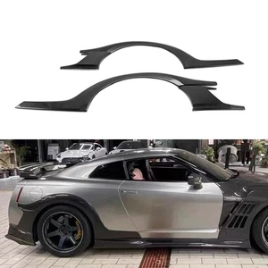 Vari-Style Carbon Fiber Rear Wheel Trims 4pcs Set for Nissan GTR R35 2008-2016 - Picture 1 of 8