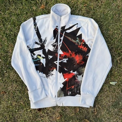 Adidas Tracker Jacket-Good VS Evil Mr. Jago Urban Artist Series Firebird-Men's S - Image 1 of 4